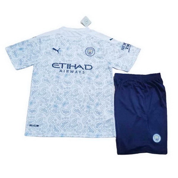 Camiseta Manchester City 3ª Niños 2020/21 Azul
